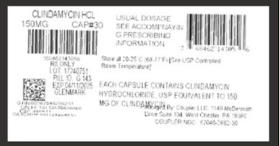 Label (Clindamycin 150mg)